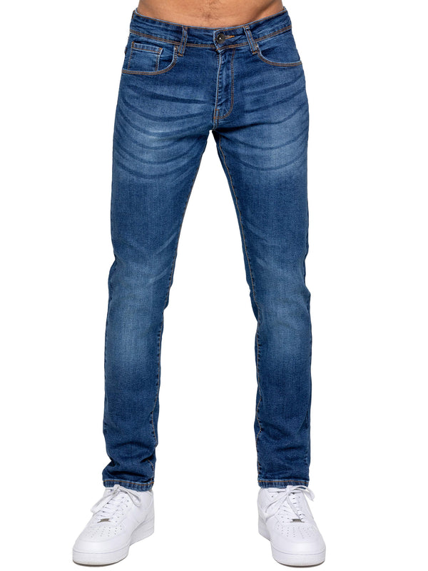 Oliver Slim Fit Stretch Jeans - Blue