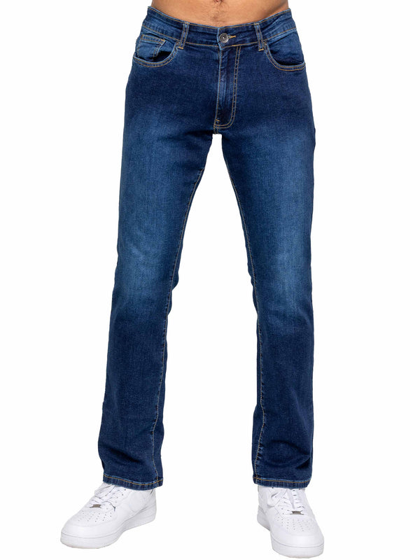 Benjamin Straight Leg Jeans - Dark Blue