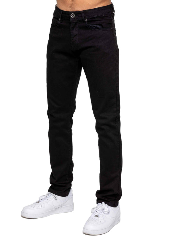 Oliver Slim Fit Stretch Jeans - Black