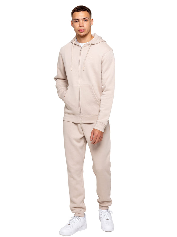 Tyson Zip Hoodie & Jogger Set - Clay