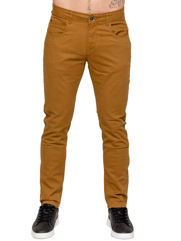 Alexander Slim Fit Stretch Chinos - Tan