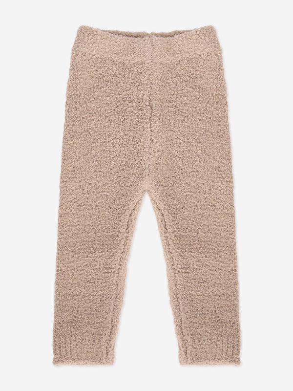 7AM Enfant Baby Fuzzy Leggings in Beige