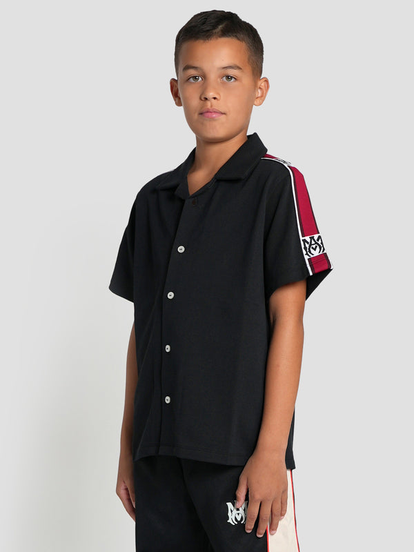 Amiri Boys MA Tape Shirt in Black