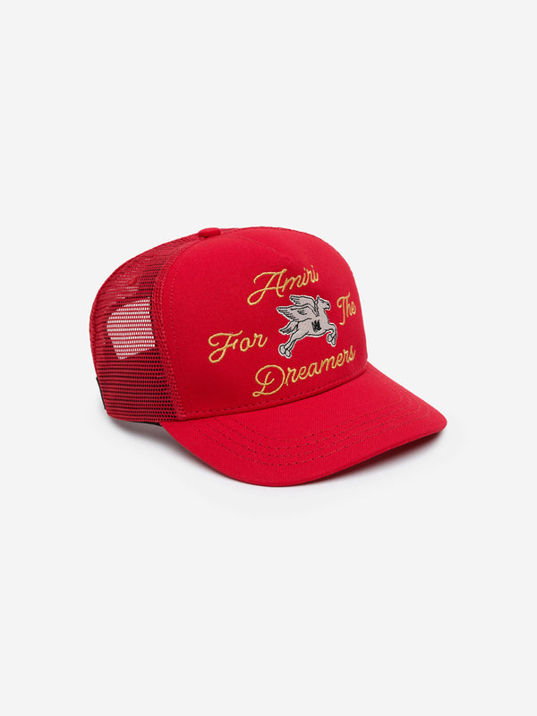 Kids Dreamers Trucker Cap in Red