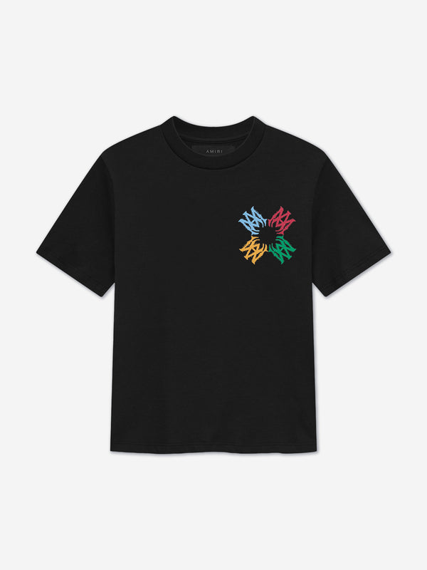 Kids MA Quad Scribble T-Shirt in Black