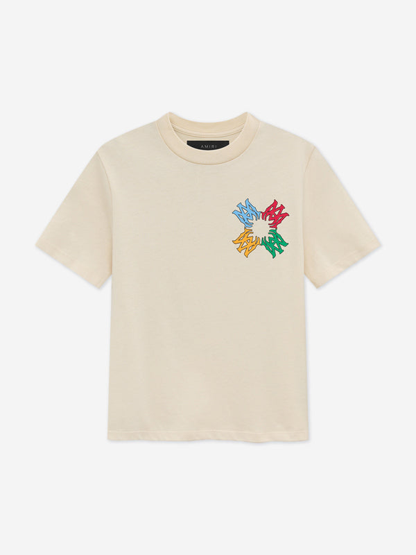 Kids MA Quad Scribble T-Shirt in Ivory