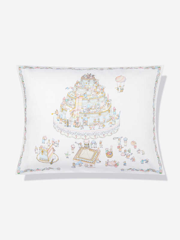 Atelier Choux Baby Satin Le Gateau Cushion Cover in Multicolour