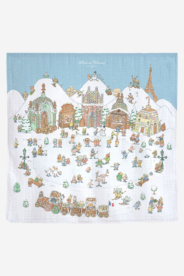 Atelier Choux Baby Winter Wonderland Swaddle