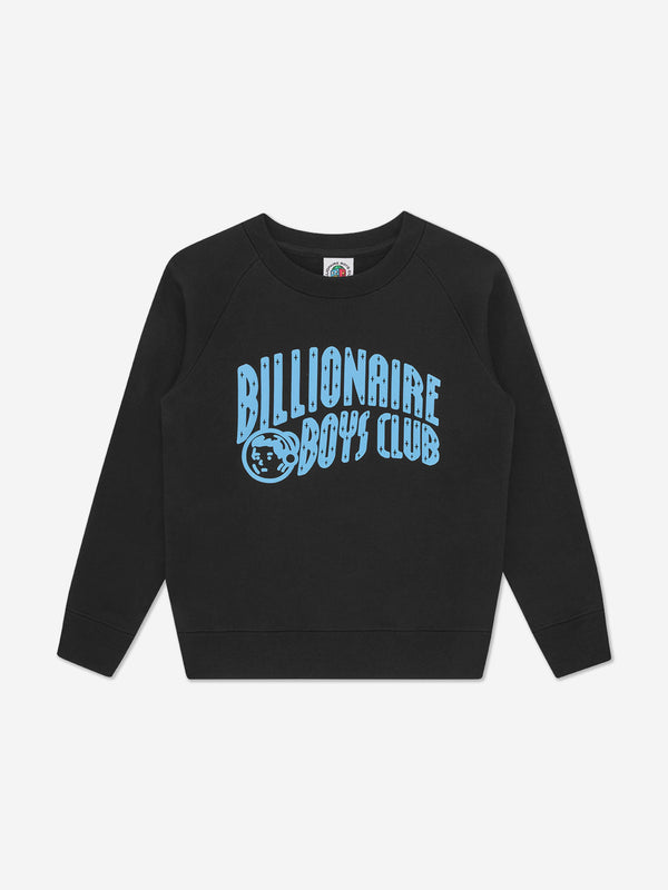 Billionaire Boys Club Kids Arch Logo Sweatshirt in Black