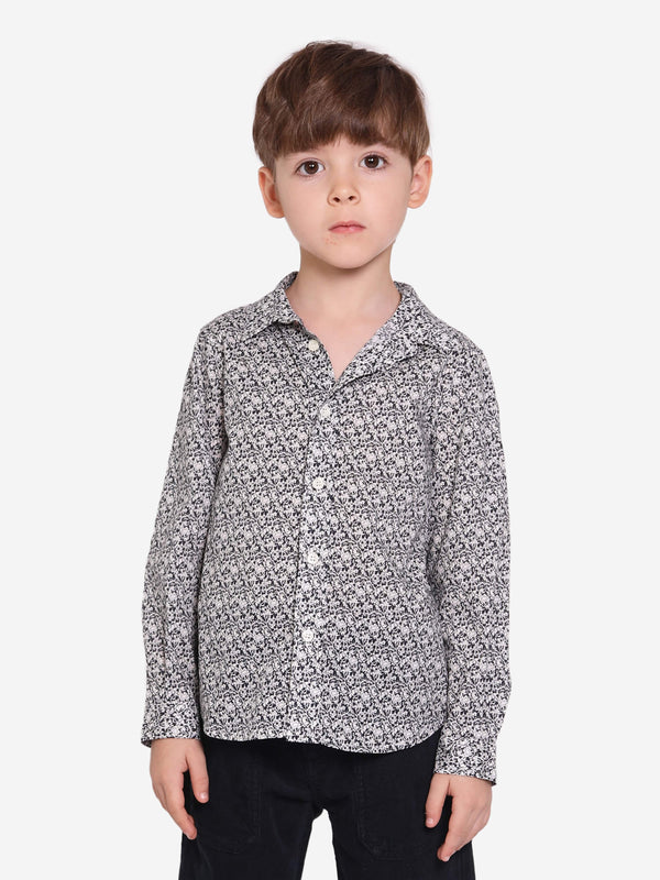 Bonpoint Boys Daho Shirt in Blue