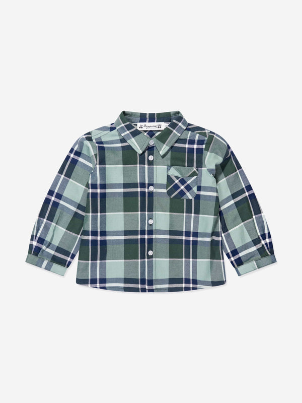 Bonpoint Baby Boys Malo Shirt in Green