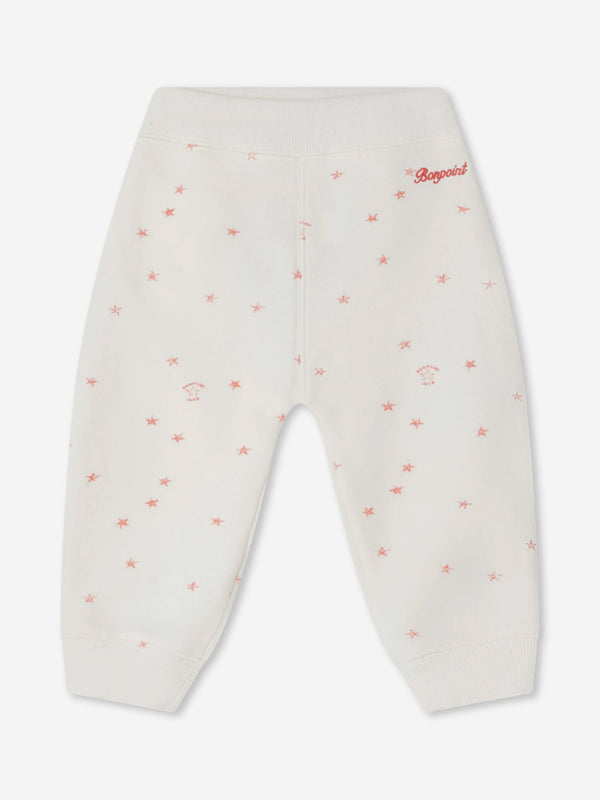 Bonpoint Baby Bram Joggers in Ivory