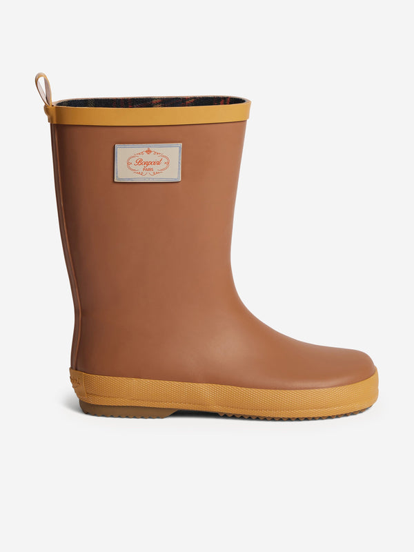 Girls Gilles Rain Boots in Brown