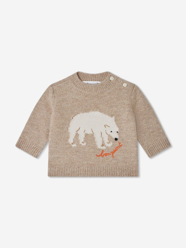 Bonpoint Baby Boys Almire Jumper in Beige