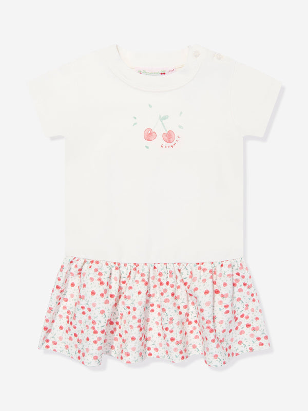 Bonpoint Baby Girls Felice T-Shirt Dress in White