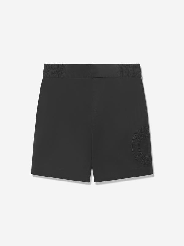 Burberry Boys Romeo Shorts In Black