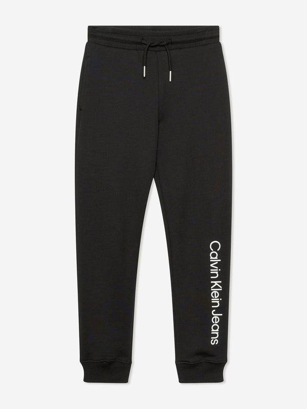 Calvin Klein Kids Logo Joggers in Black