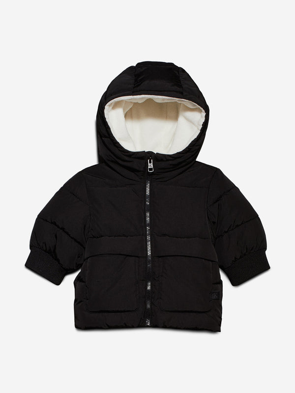 Calvin Klein Baby Puffer Jacket in Black