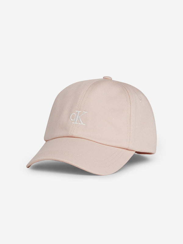 Calvin Klein Kids Monogram Baseball Cap in Pink