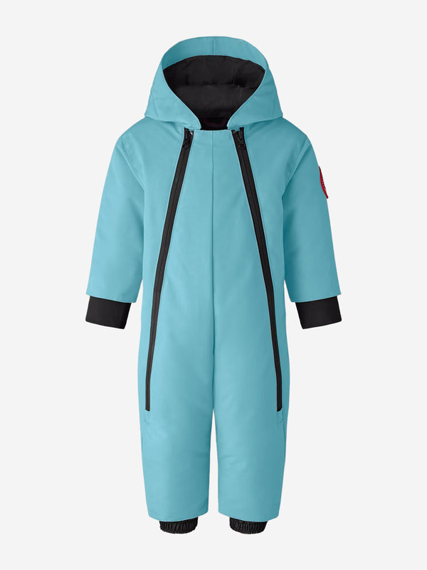 Canada Goose Baby Down Padded Lamb Snowsuit in Blue