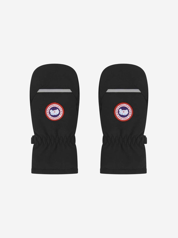 Canada Goose Kids Arctic Down Mittens in Black