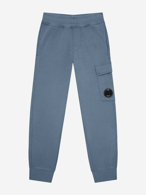 C.P. Company Boys Cargo Joggers in Grey