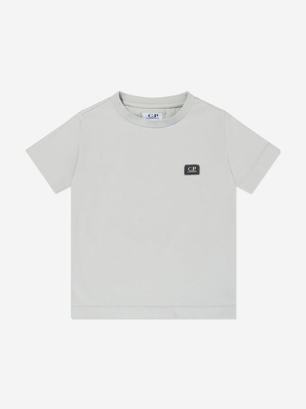 Boys Logo T-Shirt in Grey