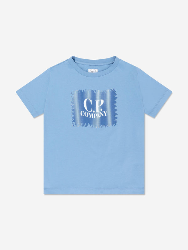 Boys Logo T-Shirt in Blue