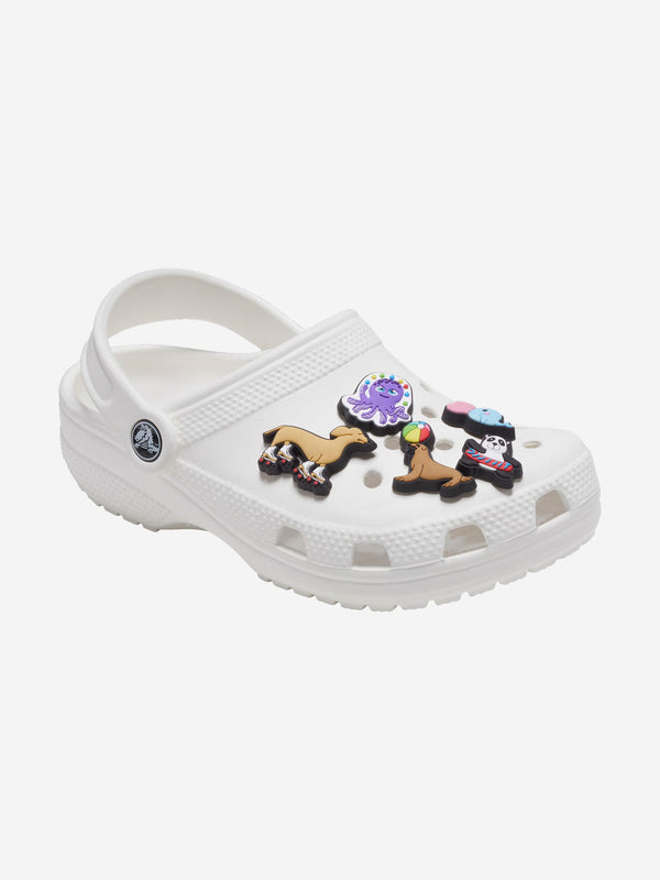 Crocs Kids Fun Animal Friends Jibbitz™ Charm 5 Pack in Multicolour