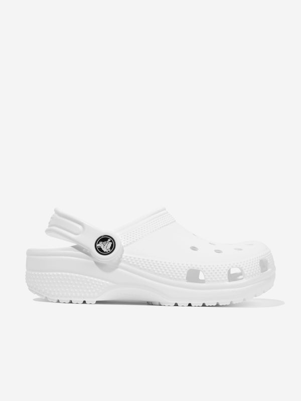 Crocs Kids Classic Clog in White