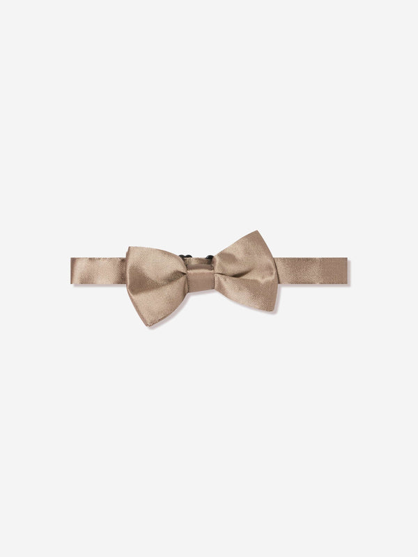 Dolce & Gabbana Baby Boys Silk Bow Tie in Gold