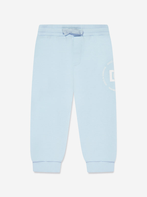 Dolce & Gabbana Baby Boys Logomania Joggers in Blue