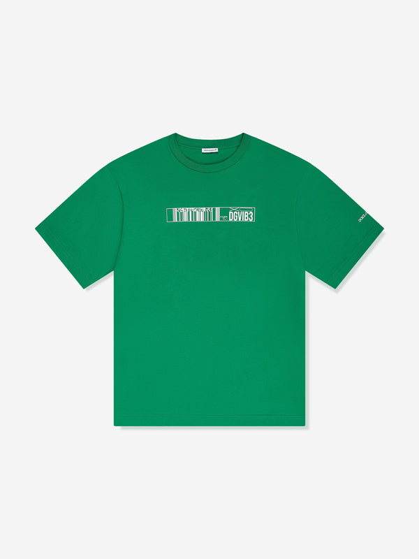 Dolce & Gabbana Boys DG Vibe T-Shirt in Green