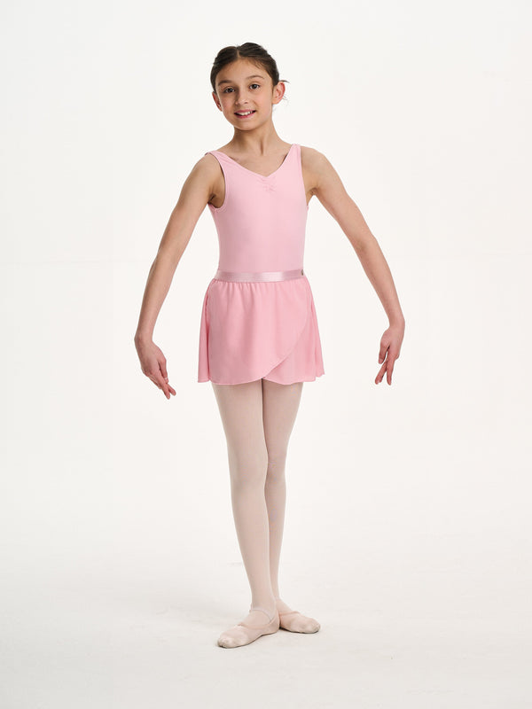 Danskin Girls Pirouette Sheer Skirt in Pink