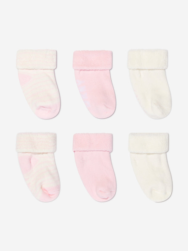 DKNY Baby Girls Socks Set in Pink