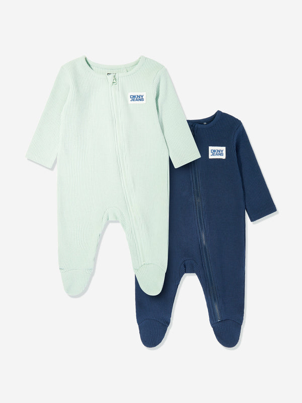 DKNY Baby Boys Babygrow Set (2 Pack) in Navy