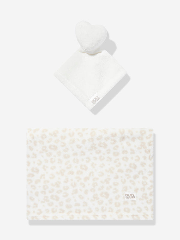 DKNY Baby Blanket and Comforter Set in Ivory (90cm)