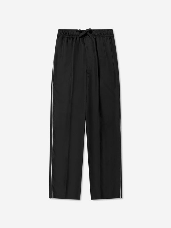 Luxurious Black Silk Pyjama Bottoms for Boys by Dolce & Gabbana