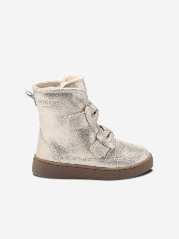 Donsje Girls Isa Exclusive Boots in Silver