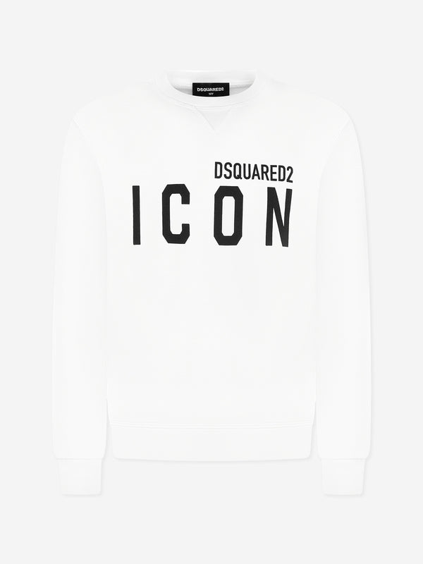 Dsquared2 Kids Icon Sweatshirt in White