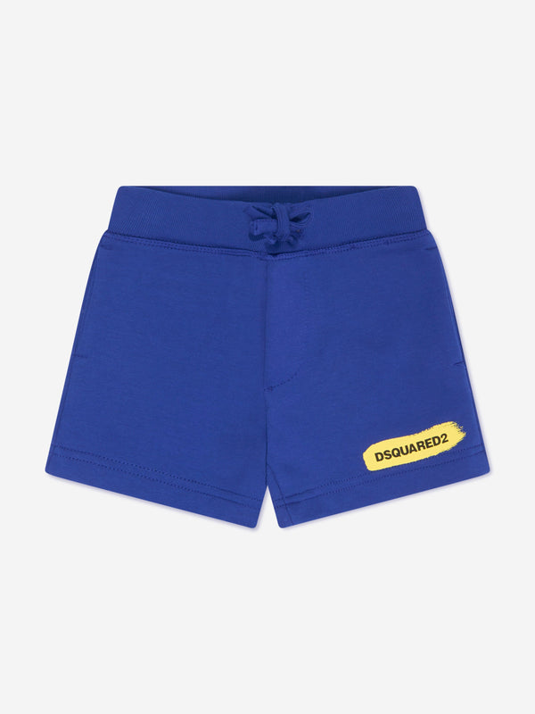 Dsquared2 Baby Logo Shorts in Blue