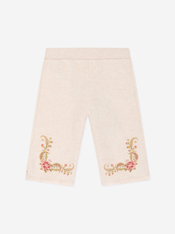 Etro Baby Girls Joggers in Beige