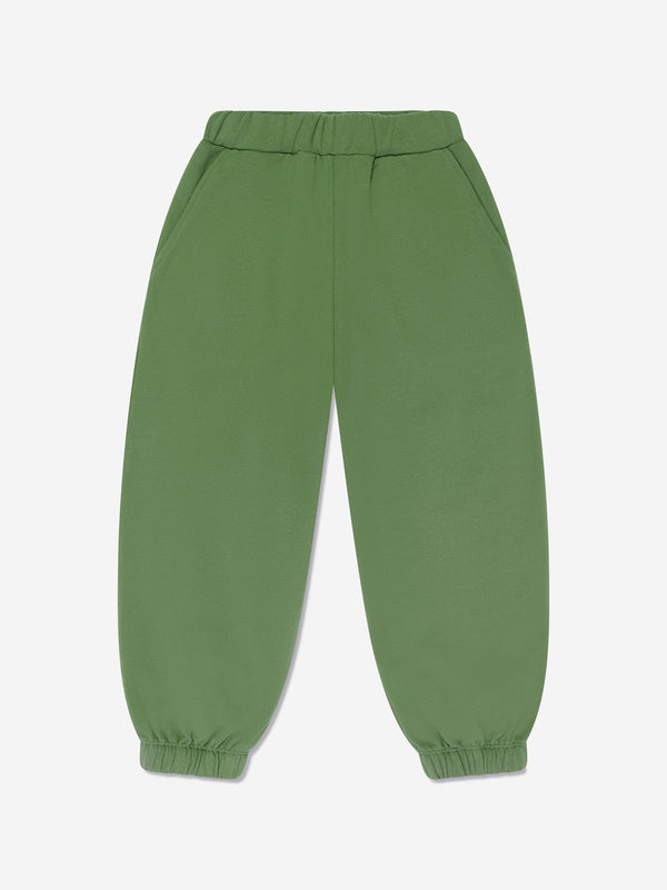 Etro Boys Branded Joggers in Green