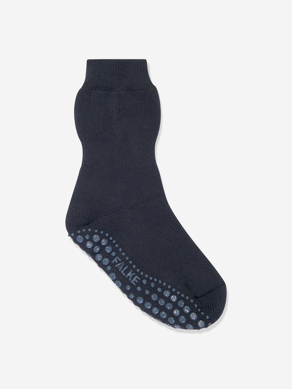 Falke Kids Catspads House Socks in Navy