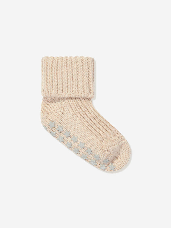 Falke Baby Cotton Catspads House Socks in Beige