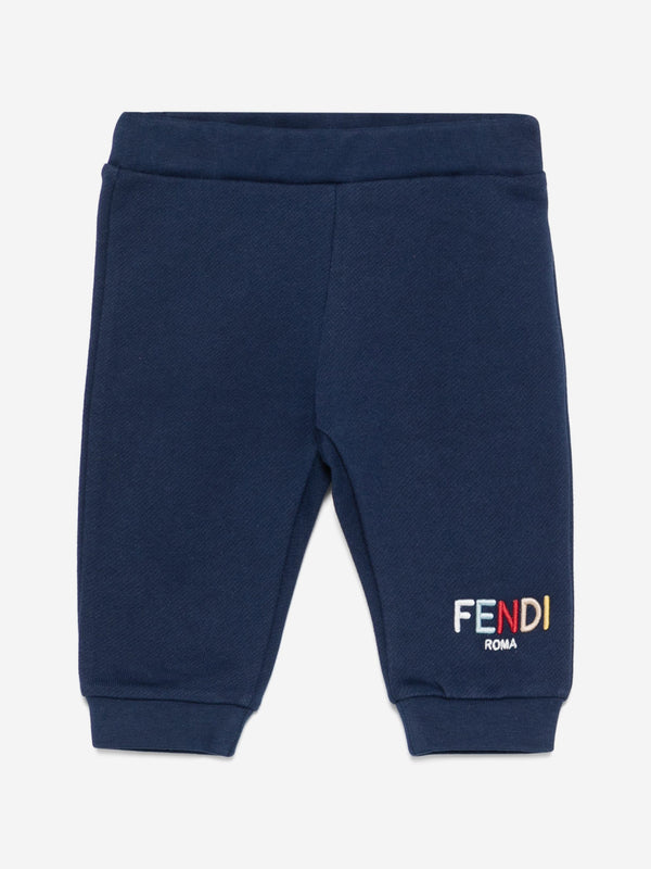 Baby Girls Logo Joggers in Navy