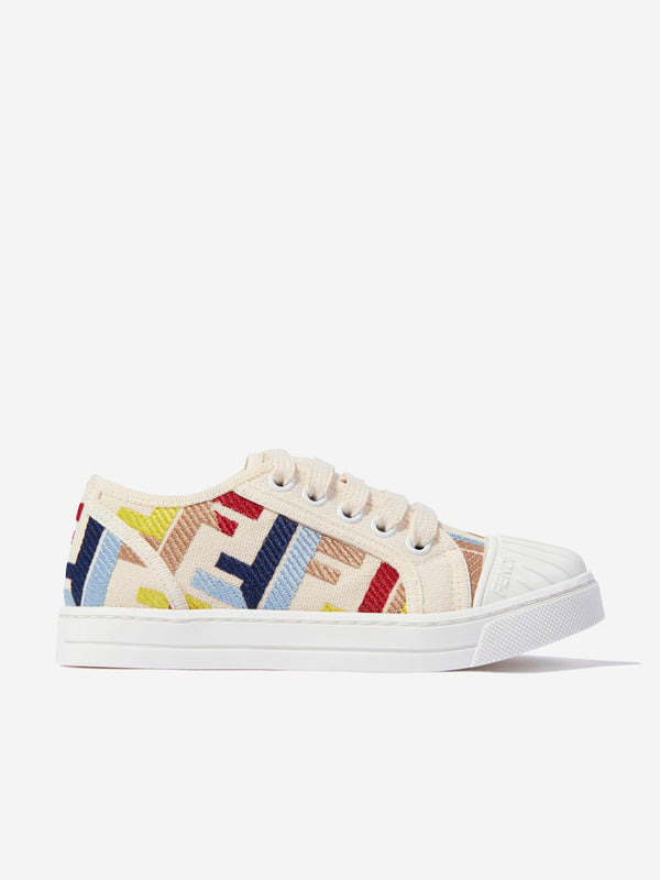 Kids FF Logo Trainers in Multicolour