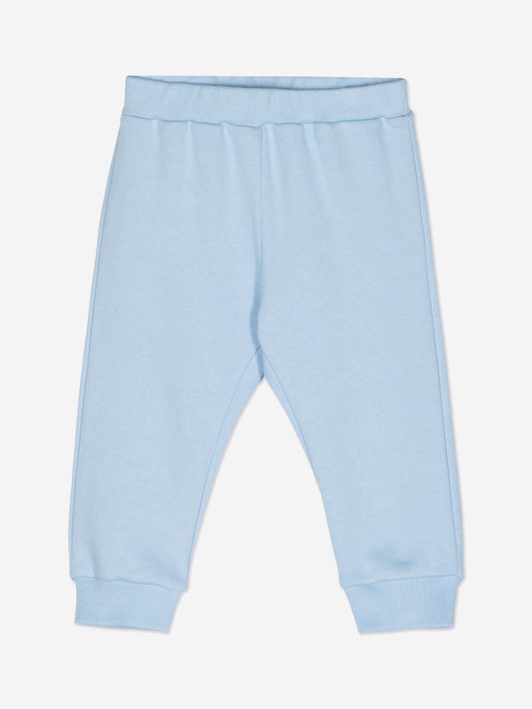 Fendi Baby Boys Logo Joggers in Blue