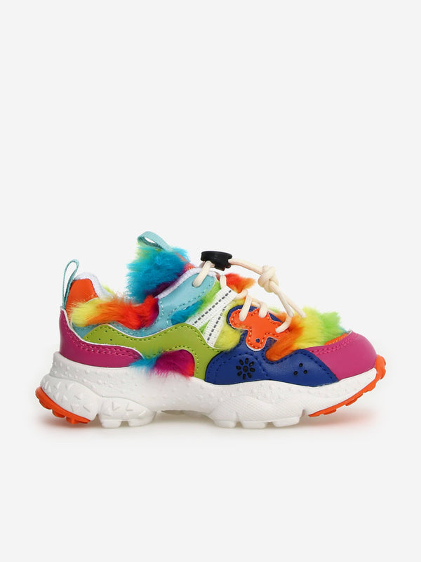 Flower Mountain Kids Yamano 3 Trainers in Multicolour