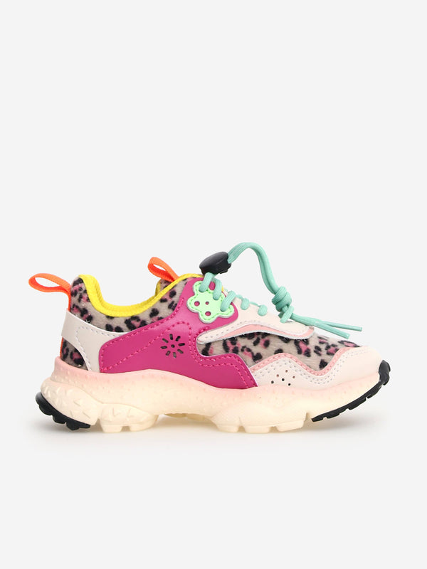 Flower Mountain Kids Doi Trainers in Multicolour